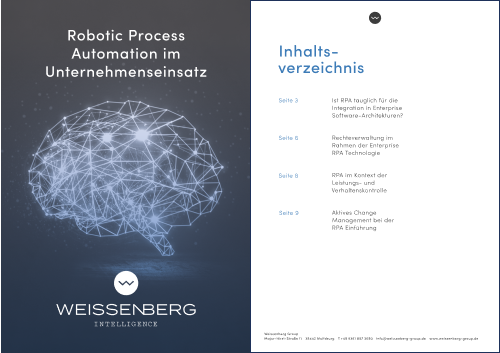 RPA Whitepaper Robotic Process Automation im Unternehmenseinsatz